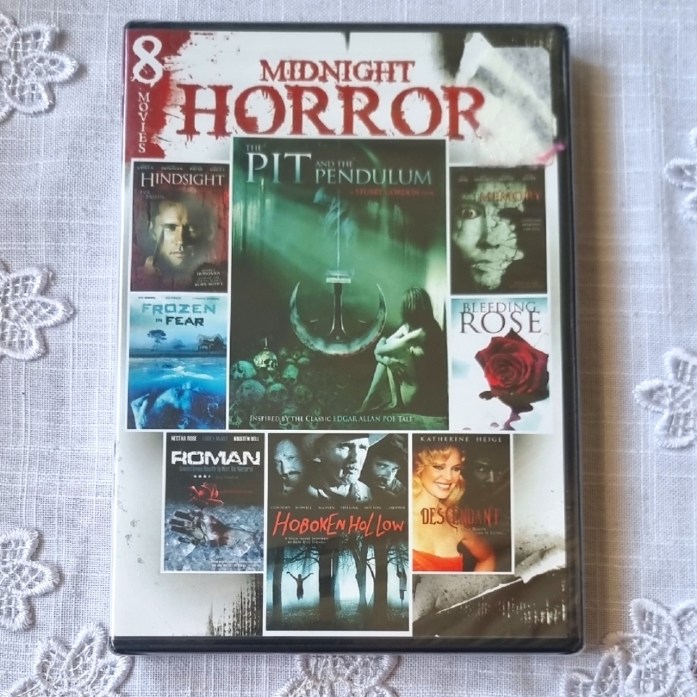 🆕️ Midnight Horror DVD Collection Of 8 Movies